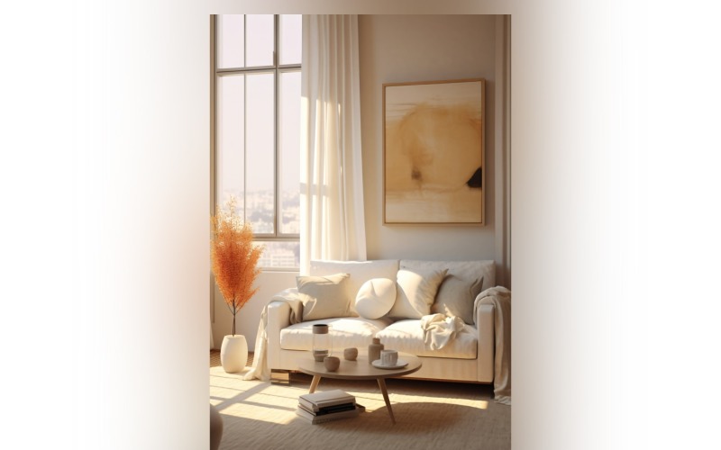 Italian Flair Luxurious Living Room Interiors 234 Illustration