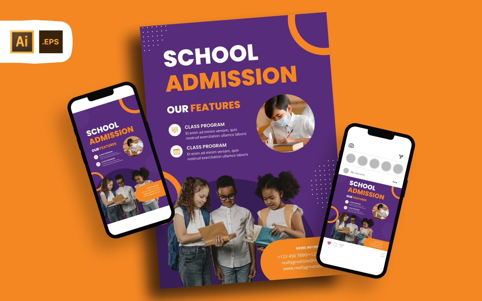 Template #367539 School Education Webdesign Template - Logo template Preview