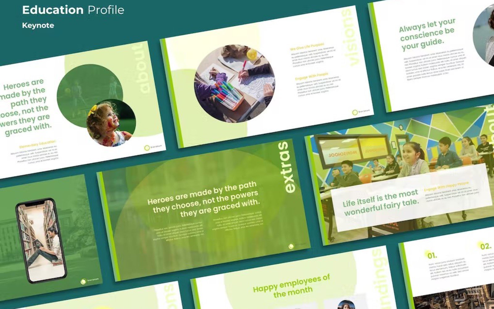 Template #367592 Education Profile Webdesign Template - Logo template Preview