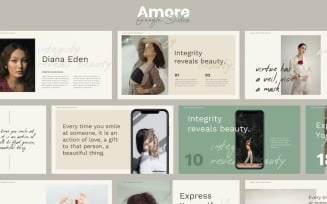 Amore Aesthetic Theme Google Slides