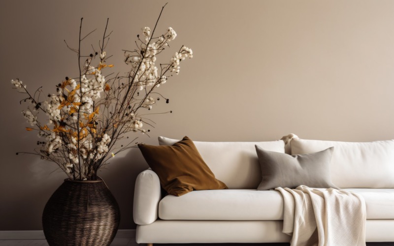 Italian Flair Luxurious Living Room Interiors 401 Illustration