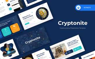 Cryptonite - Cryptocurrency Keynote Template