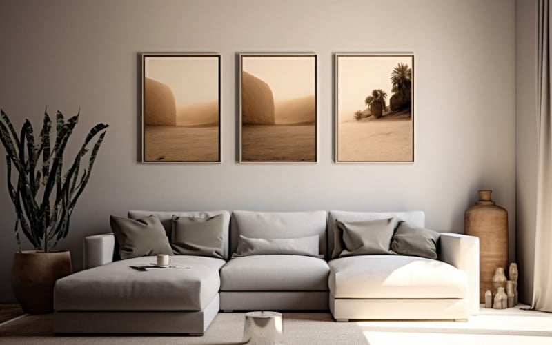 Elegance Redefined An Italian Living Room Oasis 444 Illustration