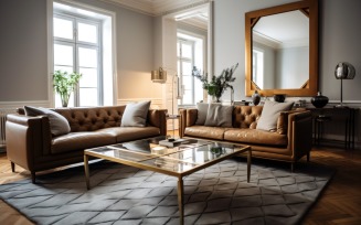 lassic Comfort Italian Living Room Elegance 504