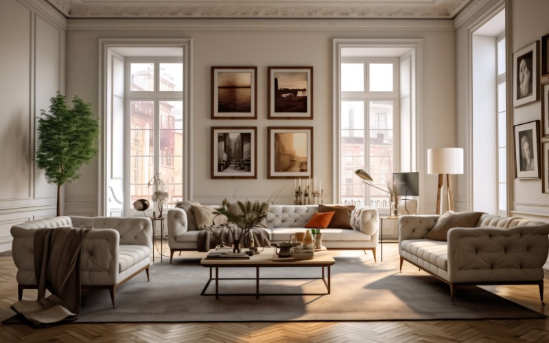 Lavish Living Italian-Inspired Interior Designs 494 Illustration