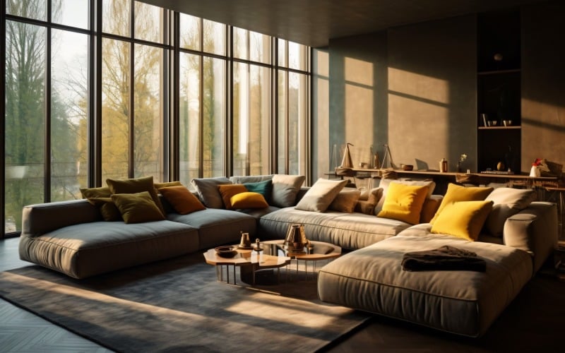 The Art of Italian Living Opulent Living Room Designs 564 Illustration