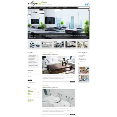 Interior Design Drupal Template