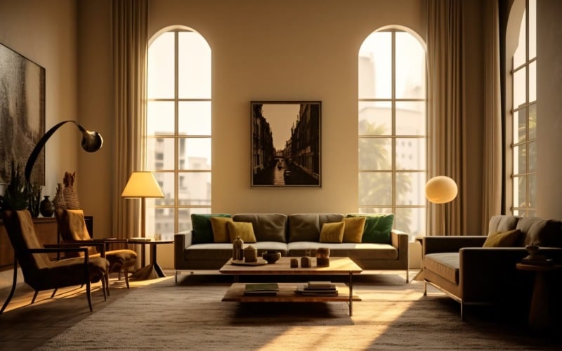 The Art of Italian Living Opulent Living Room Designs 637 Illustration