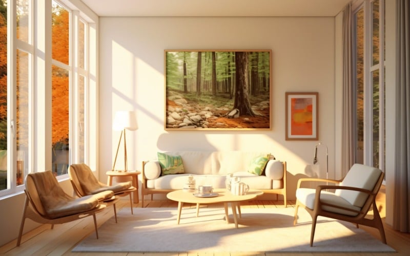 Elegance Redefined An Italian Living Room Oasis 730 Illustration