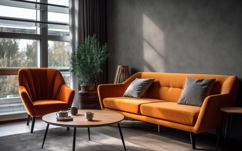 The Art of Italian Living Opulent Living Room Designs 761 Illustration