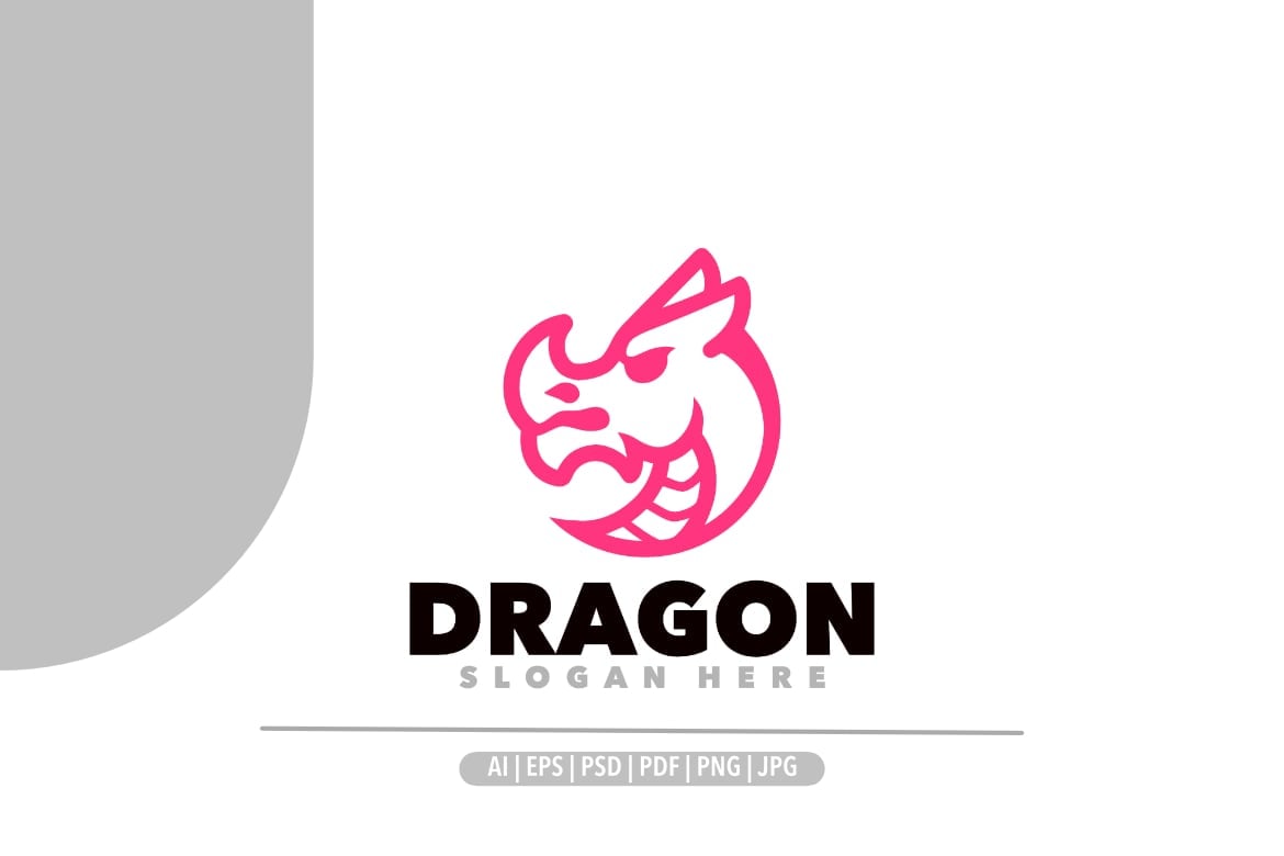 Kit Graphique #368549 Mythologie Dragon Web Design - Logo template Preview
