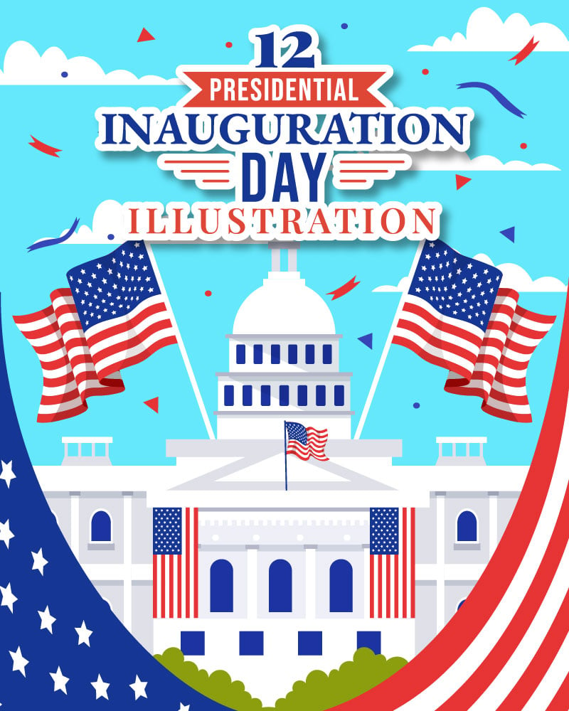 Template #368556 Inauguration Day Webdesign Template - Logo template Preview