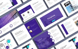 Finance Consulting Presentation PowerPoint Template