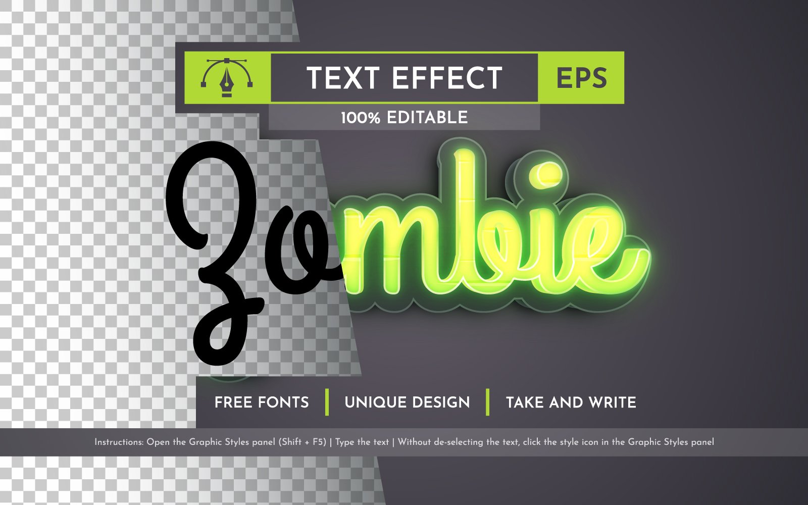 Kit Graphique #368649 Effet Font Web Design - Logo template Preview