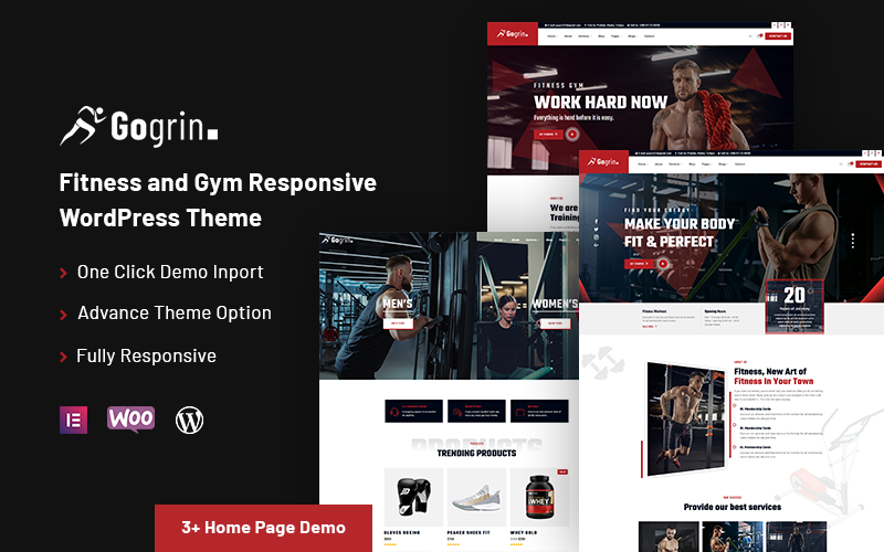 Gogrin - Fitness and Gym WordPress Theme