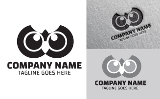 Owl Logo Template animal Owl Logo template