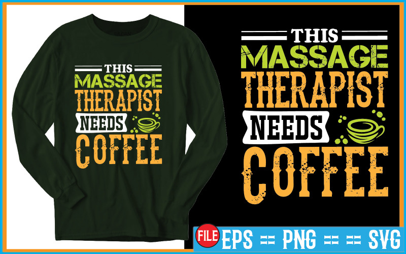 This Massage Therapist Needs Coffee T-shirt