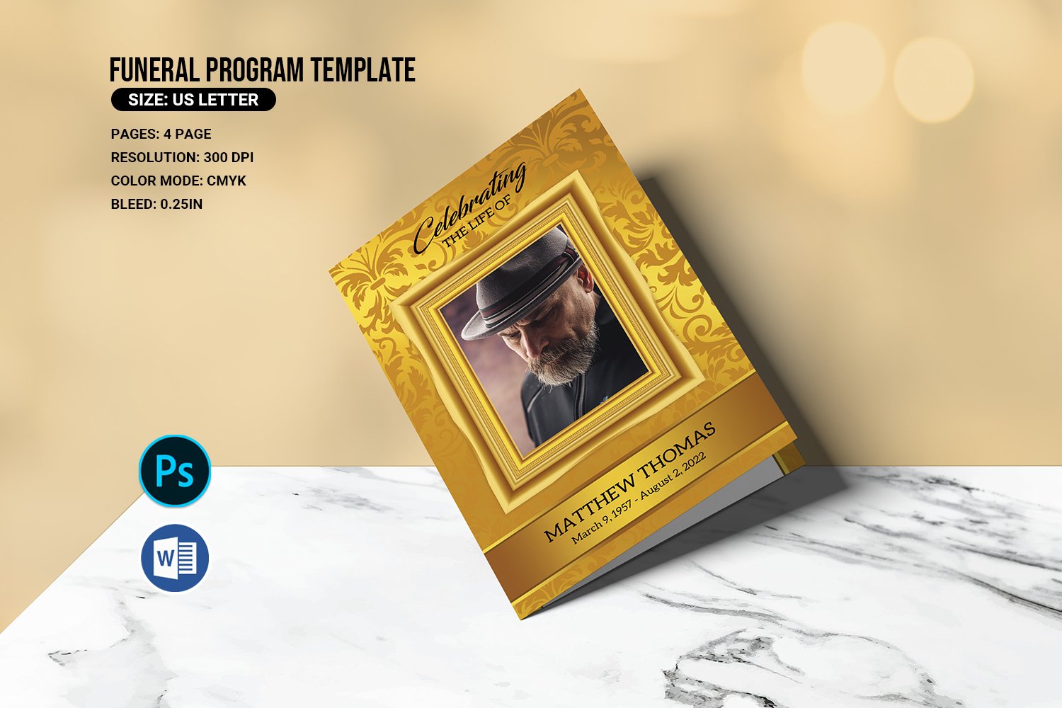 Template #368885 Program Funeral Webdesign Template - Logo template Preview