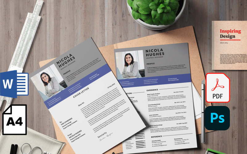 Nicola printable 'Ms word' resume tamplate Resume Template