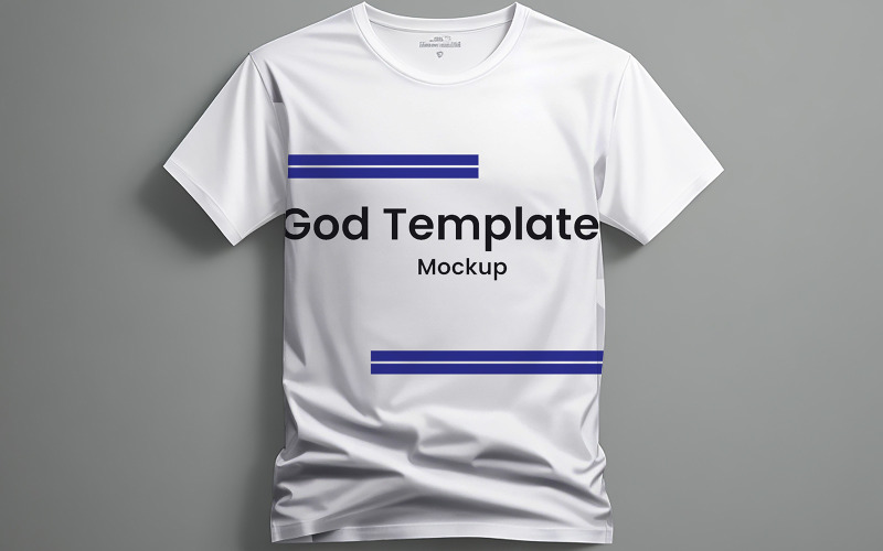 T-Shirt 4 Pack Mockup - T-Shirt 4 Pack Mockup Product Mockup