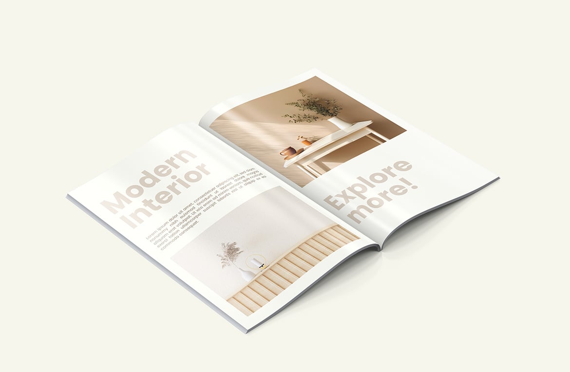 Kit Graphique #368919 Magazine Mockup Divers Modles Web - Logo template Preview