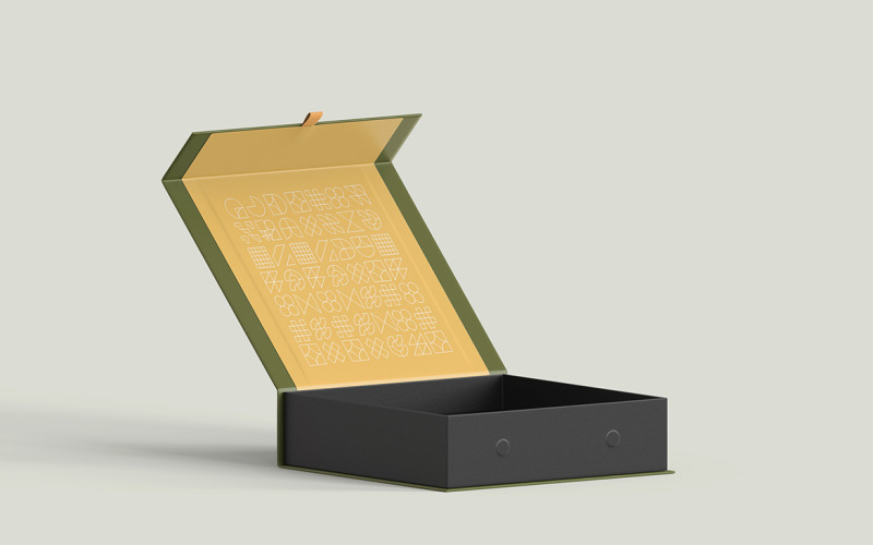 Gift Box Mockup PSD Template Vol 03 Product Mockup