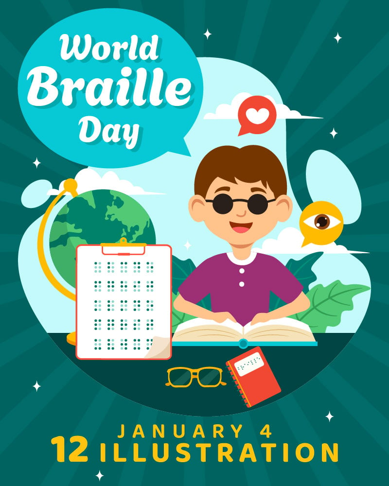 Kit Graphique #369009 Braille Jour Web Design - Logo template Preview