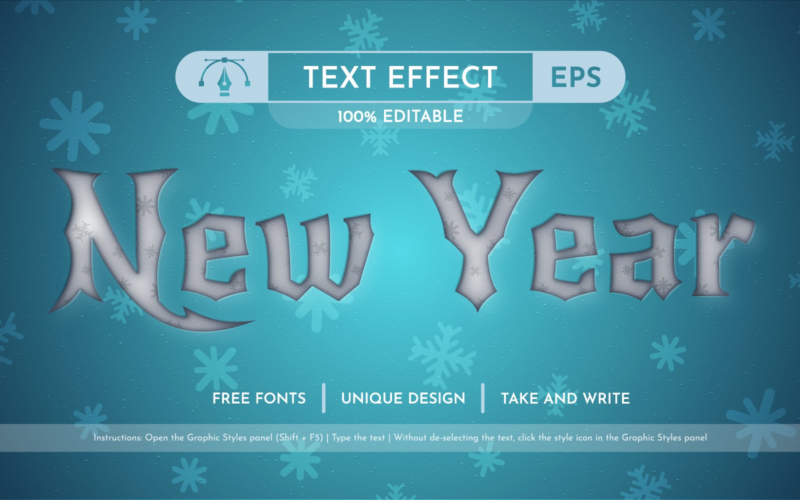 Kit Graphique #369020 Effet Font Web Design - Logo template Preview