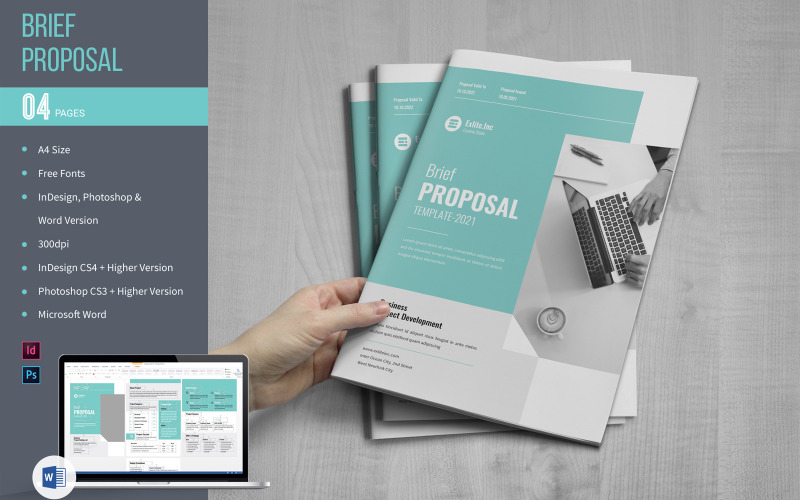 Business Brief Proposal Template Corporate Identity