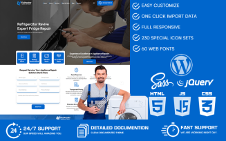 FixMaster - Appliances Repair WordPress Theme