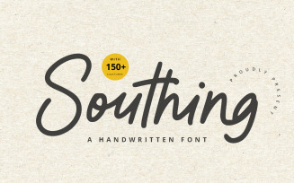 Southing - Handwritten Font