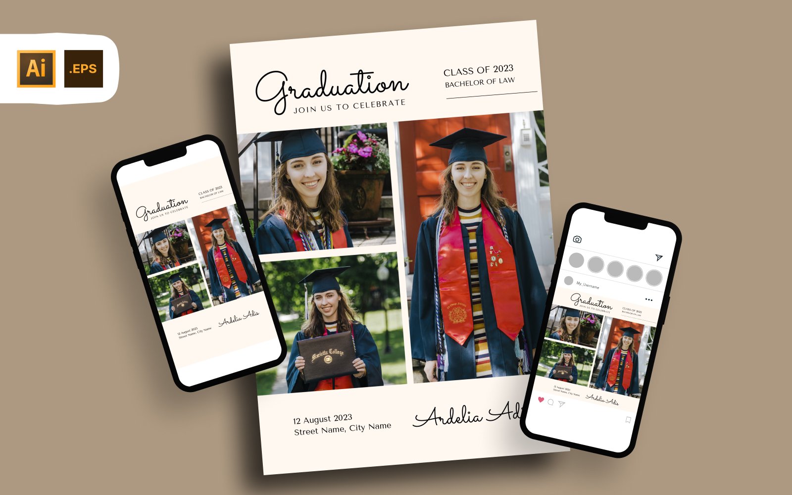 Template #369111 Graduation Party Webdesign Template - Logo template Preview