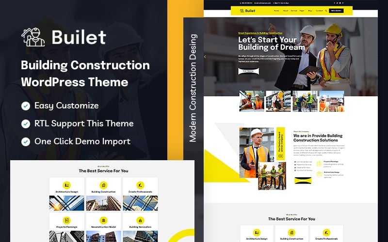 Template #369257 Building Business Webdesign Template - Logo template Preview