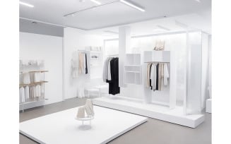 Clothing Product Showcase In Showroom #16