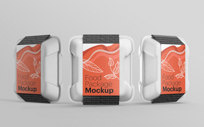 Food Package Mockup Vol 09 Product Mockup