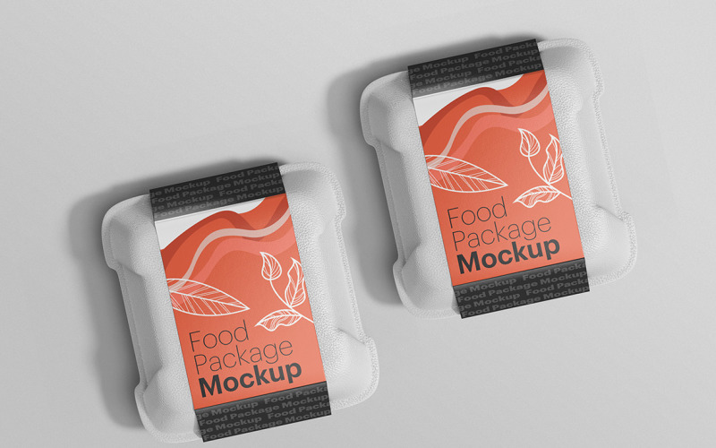 Food Package Mockup Vol 12 Product Mockup