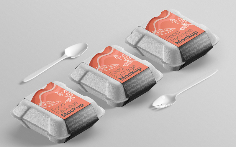 Food Package Mockup Vol 19 Product Mockup