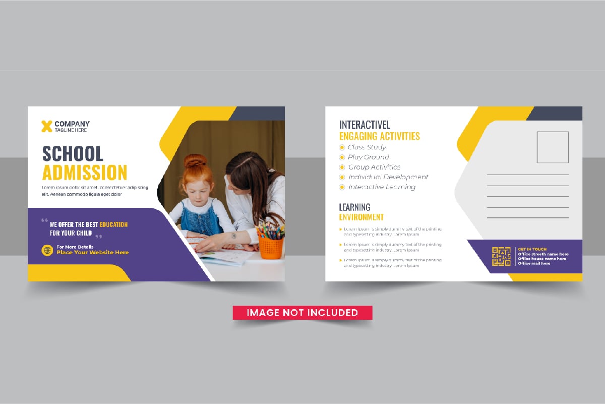 Kit Graphique #369318 Admission Enfants Divers Modles Web - Logo template Preview
