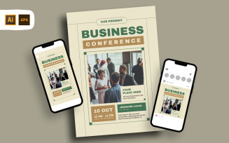 Our Present Business Conference - Flyer Template