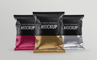 Snack Package Mockup PSD Template Vol 03