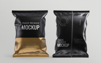 Snack Package Mockup PSD Template Vol 08