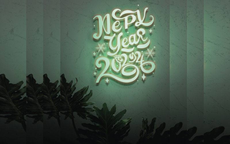 New Year 2024 Logo Design Logo Template