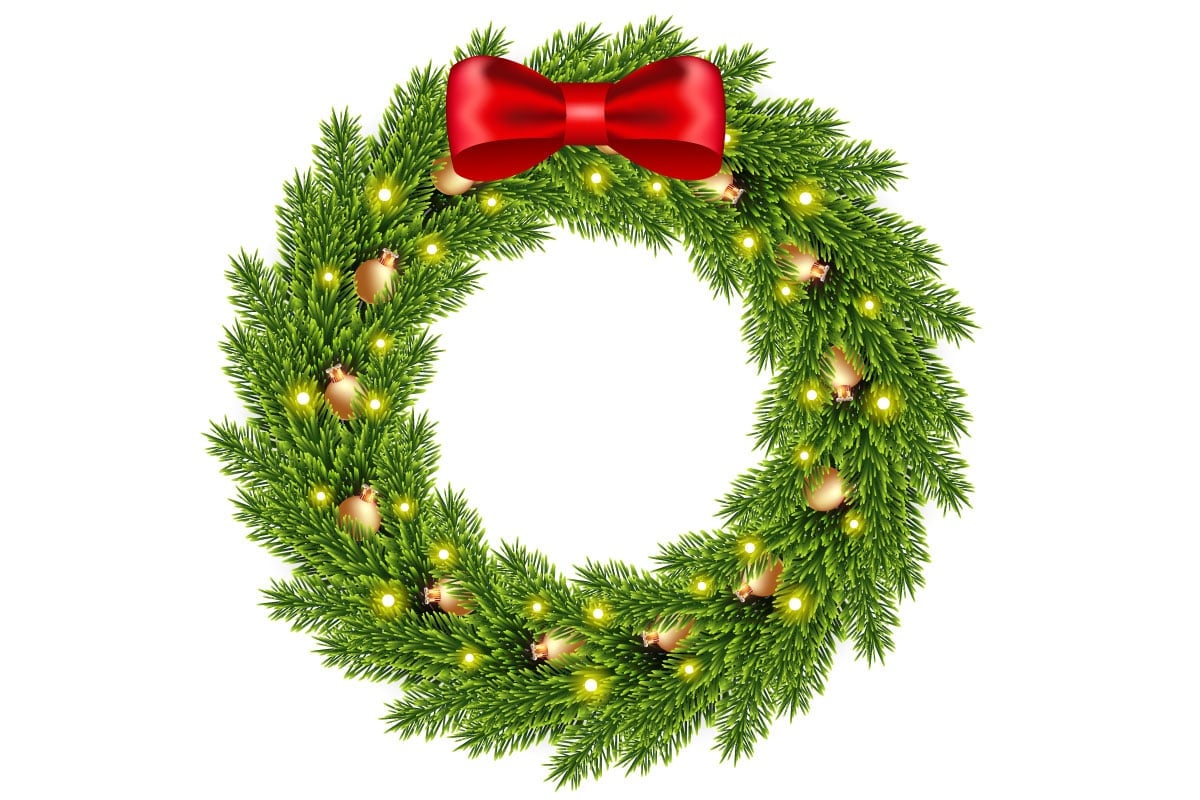 Template #369516 Wreath Christmas Webdesign Template - Logo template Preview