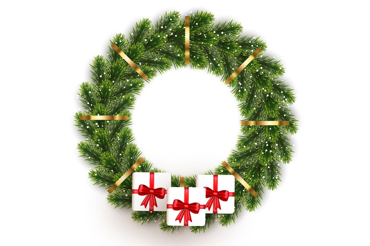 Kit Graphique #369547 Christmas Wreath Divers Modles Web - Logo template Preview