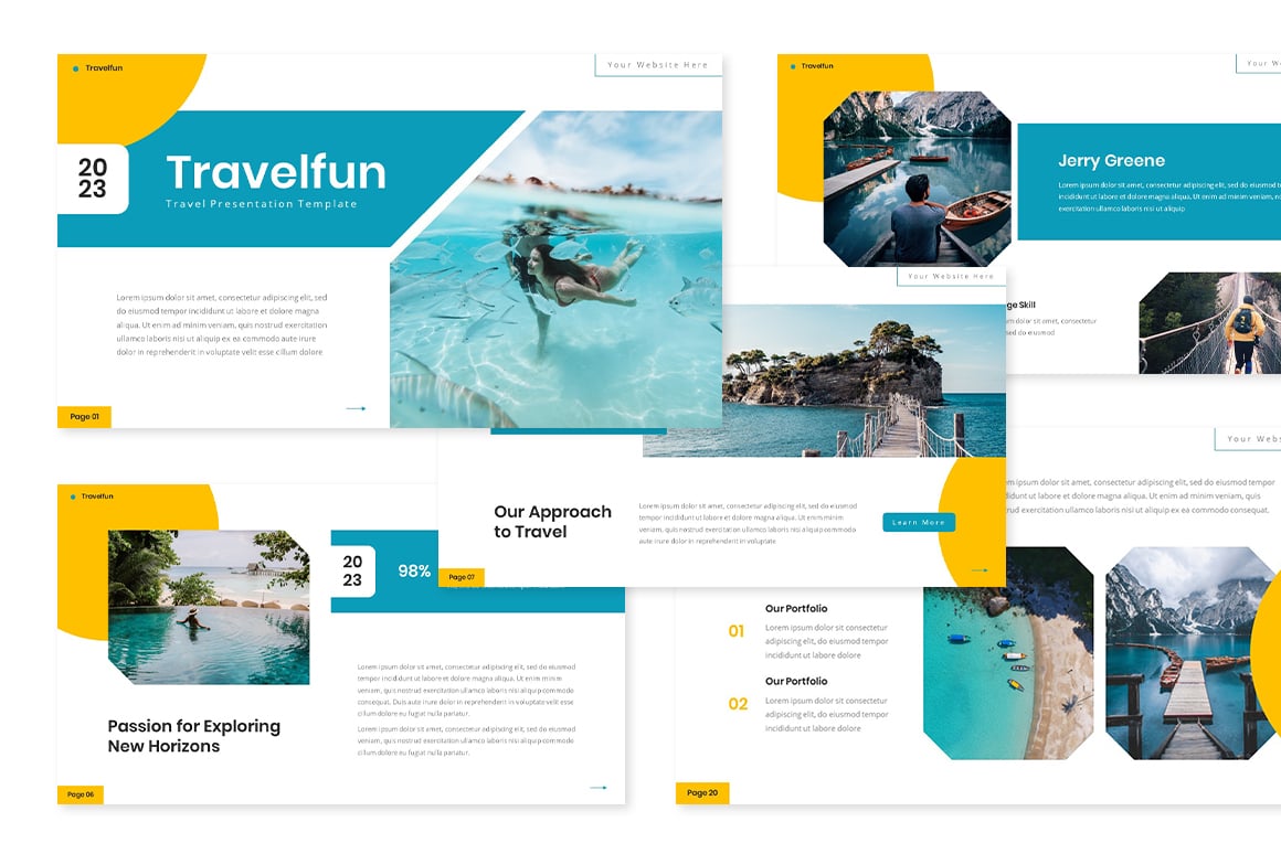 Kit Graphique #369566 Travel Adventure Divers Modles Web - Logo template Preview