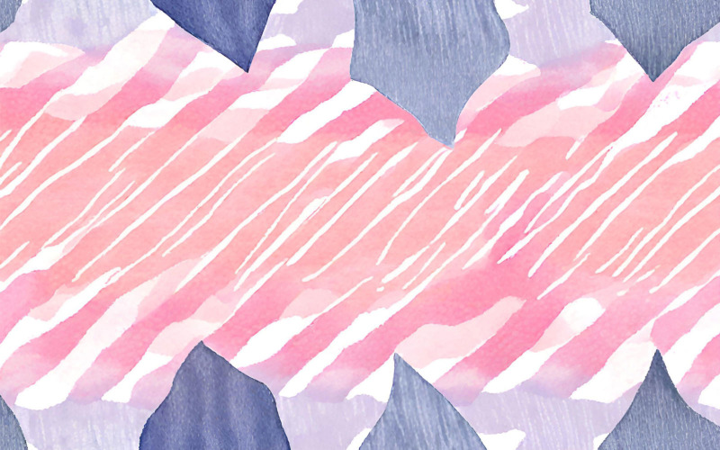 Abstract watercolor background with stripes and lines Background