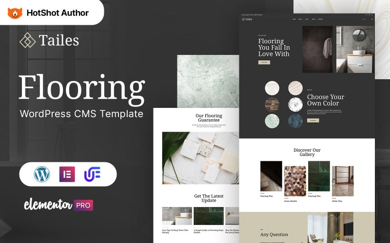Tailes - Marble , Tiles & Flooring WordPress Elementor Theme WordPress Theme