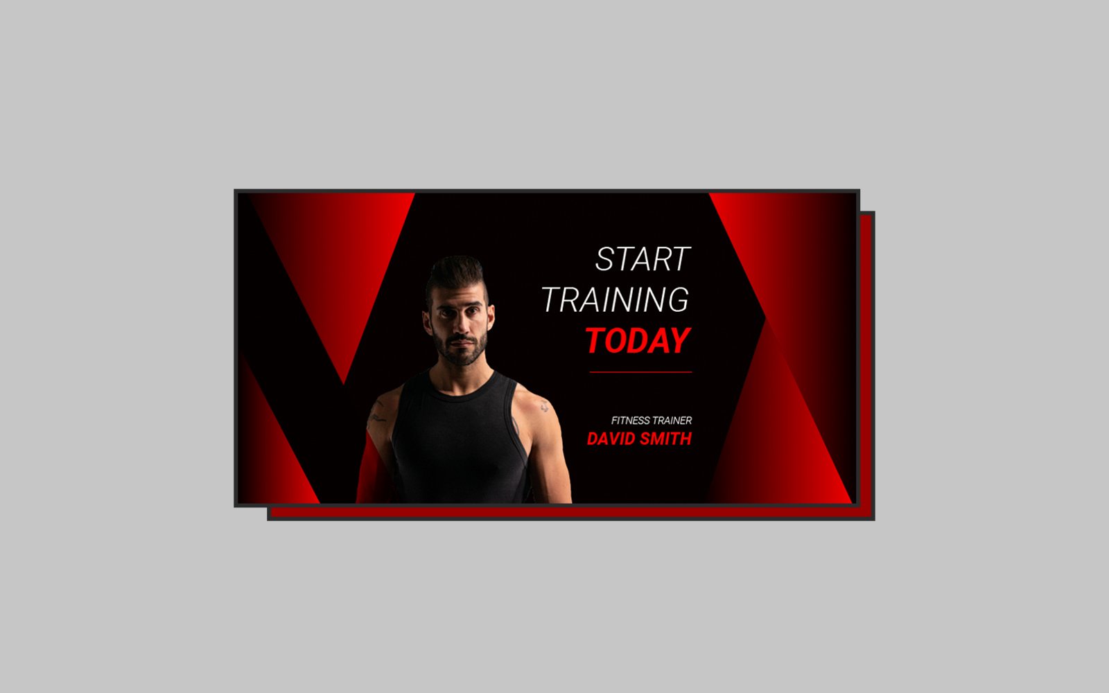 Template #369766 Banner Fitness Webdesign Template - Logo template Preview