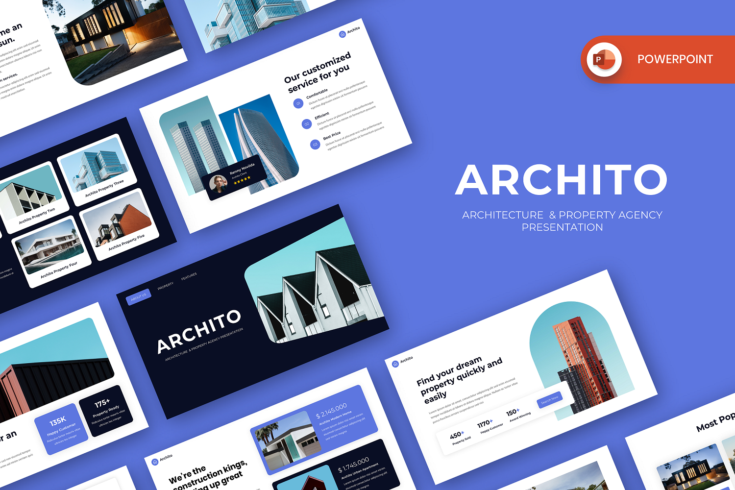 Archito - Architecture & Property Agency PowerPoint