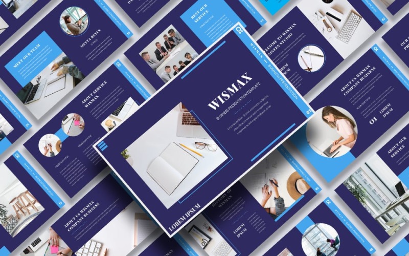 Wismax – Business Powerpoint Template PowerPoint Template